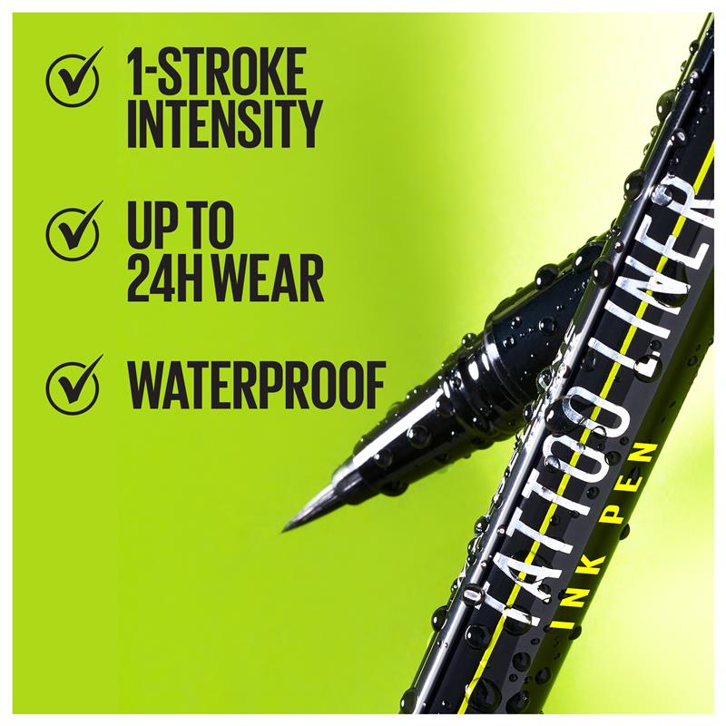 Load image into Gallery viewer, Maybelline Tattoo Liner Ink Pen Nu Black
