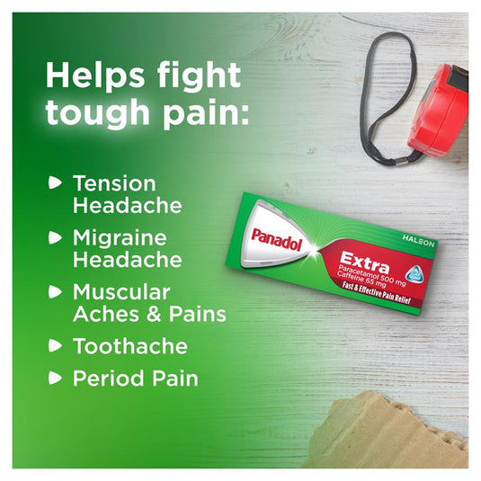 Panadol Extra Paracetamol Pain Relief 32 Caplets