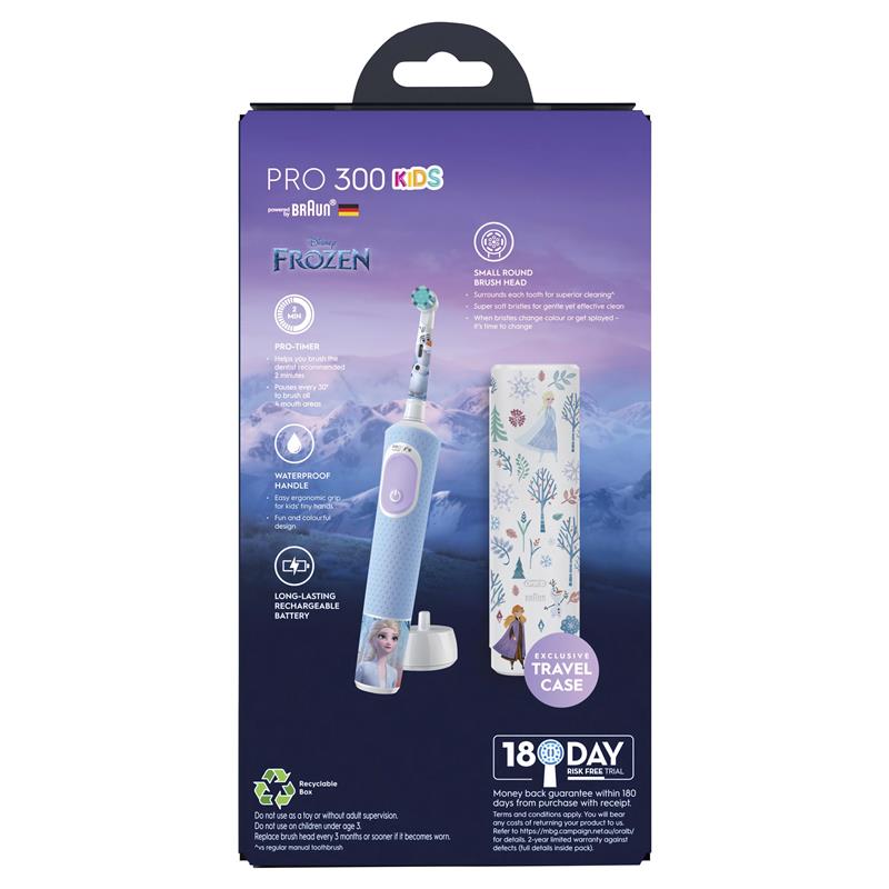Load image into Gallery viewer, Oral B Power Toothbrush Pro 300 Kids Frozen
