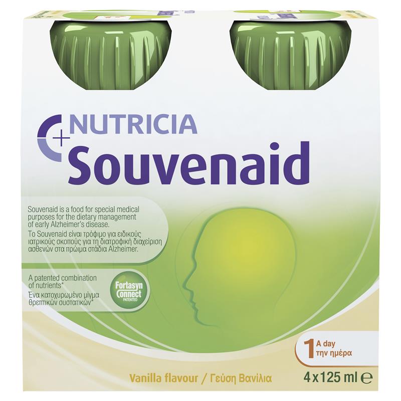 Load image into Gallery viewer, Souvenaid Vanilla 125ml 4 Pack
