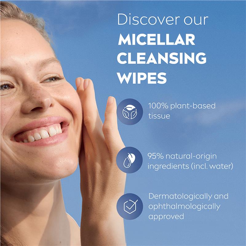 Load image into Gallery viewer, NIVEA 3in1 Micellar Cleansing All Skin Types Wipes 25 Pack
