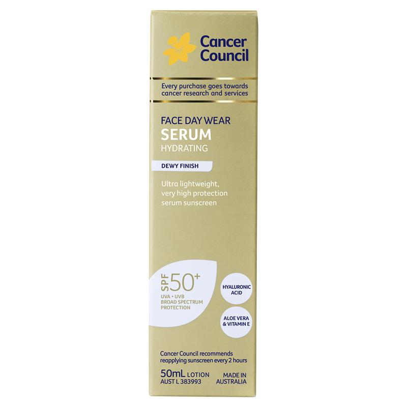 Load image into Gallery viewer, Cancer Council SPF 50+ Face Day Wear Serum 50ml
