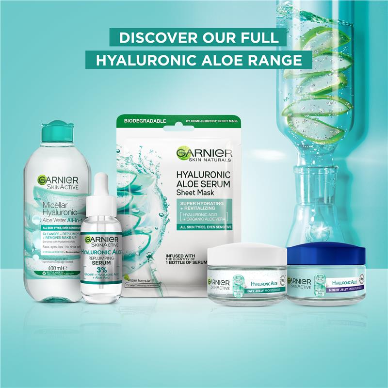 Load image into Gallery viewer, Garnier Skin Active Hyaluronic Aloe Repumpling Serum 30ml
