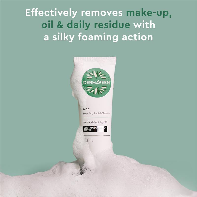 Load image into Gallery viewer, DermaVeen Face Foaming Cleanser 125ml
