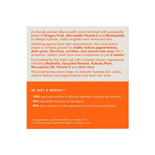 Sukin Glow Active-C Vitamin C Boost Cream 50ml