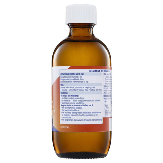 Demazin Kids 6+ Cough + Cold Relief 200ml