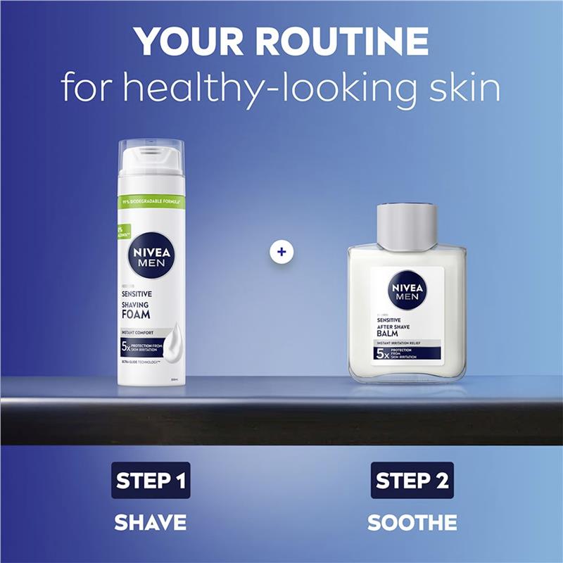 Load image into Gallery viewer, NIVEA MEN Sensitive Post Shave Balm Chamomile + Vit E 100ml
