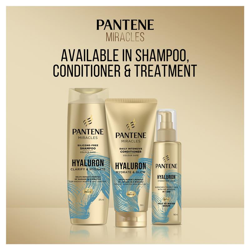 Load image into Gallery viewer, Pantene Miracles Hyaluron Hydrate &amp; Glow Daily Intensive Conditioner 600ml
