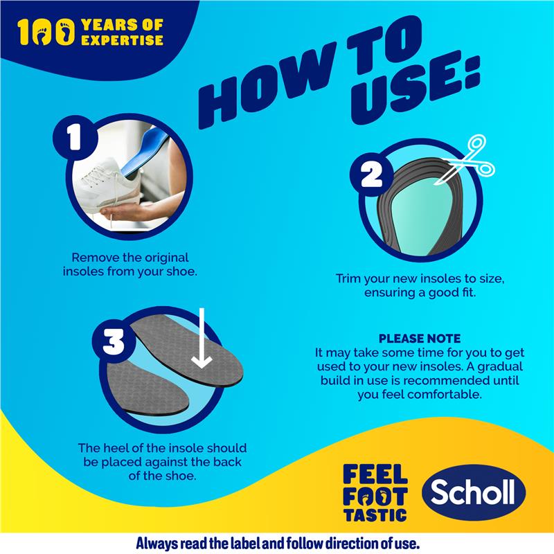 Load image into Gallery viewer, Scholl In Balance Ball of Foot &amp; Arch Orthotic Insole Large
