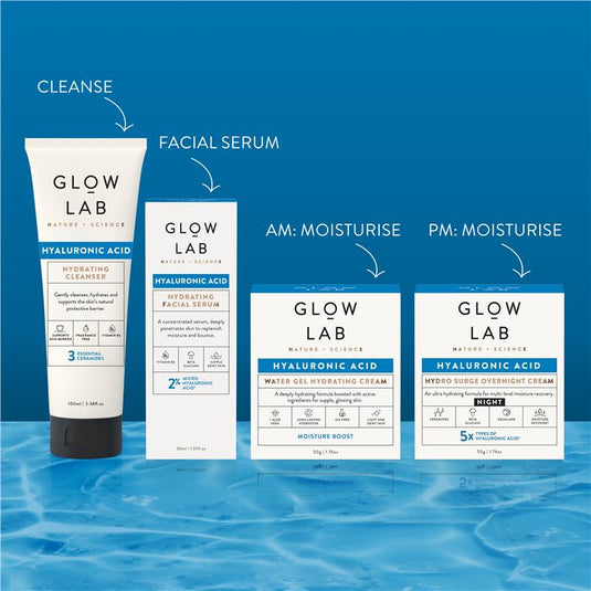 Glow Lab Hyaluronic Acid Water Gel Hydrating Cream 50g