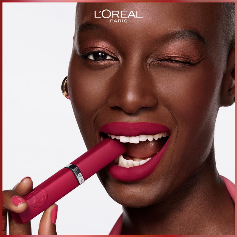 Load image into Gallery viewer, L'Oreal Paris Infallible Le Matte Resistance Liquid Lipstick 115 Snooze Your Alarm
