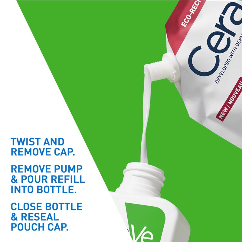 Load image into Gallery viewer, CeraVe Hydrating Cleanser Eco-Recharge Refill 473ml
