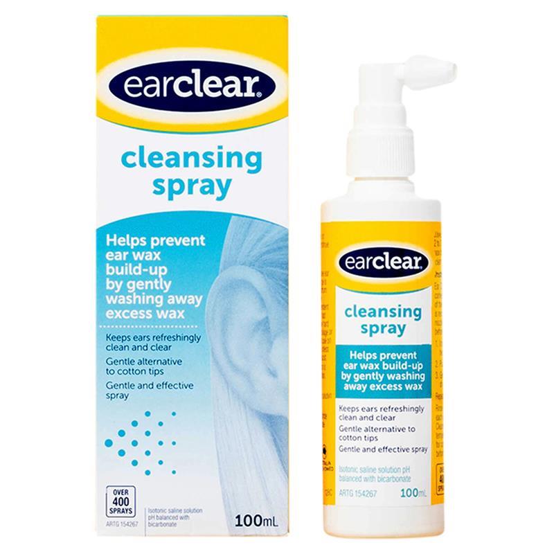Load image into Gallery viewer, EarClear Cleansing Spray 100mL – Prevents Ear Wax Build-up &amp; Keeps Ears Clean
