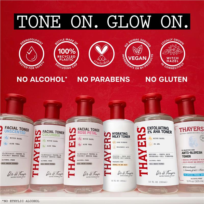 Load image into Gallery viewer, Thayers Hydrating Milky Toner With Snow Mushroom &amp; Hyaluronic Acid 355ml
