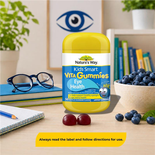 Nature's Way Kids Smart Vita Gummies Blue Light Eye Defence 50 Pastilles