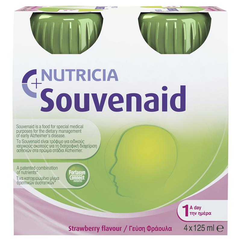 Load image into Gallery viewer, Souvenaid Strawberry 125ml 4 Pack
