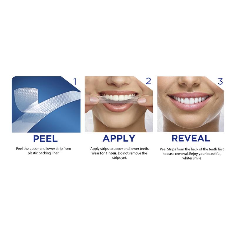 Load image into Gallery viewer, Oral B 3D White Luxe Advanced Seal 14 Teeth Whitening Treatments

