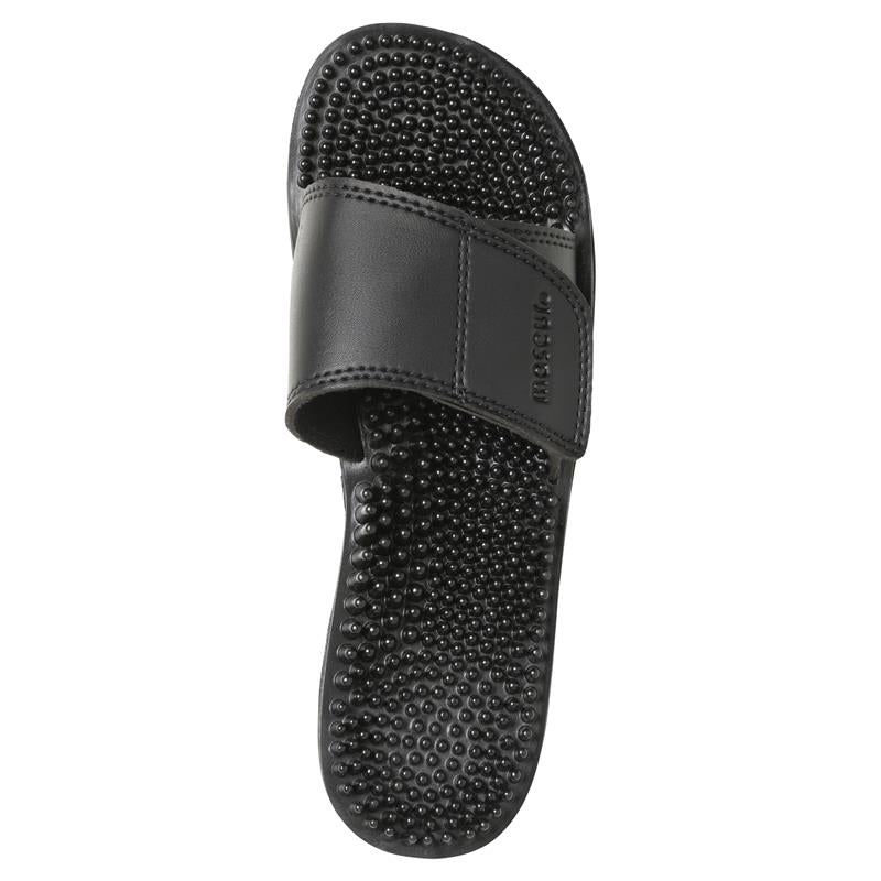 Load image into Gallery viewer, Maseur Invigorating Massage Sandal Black Size 6
