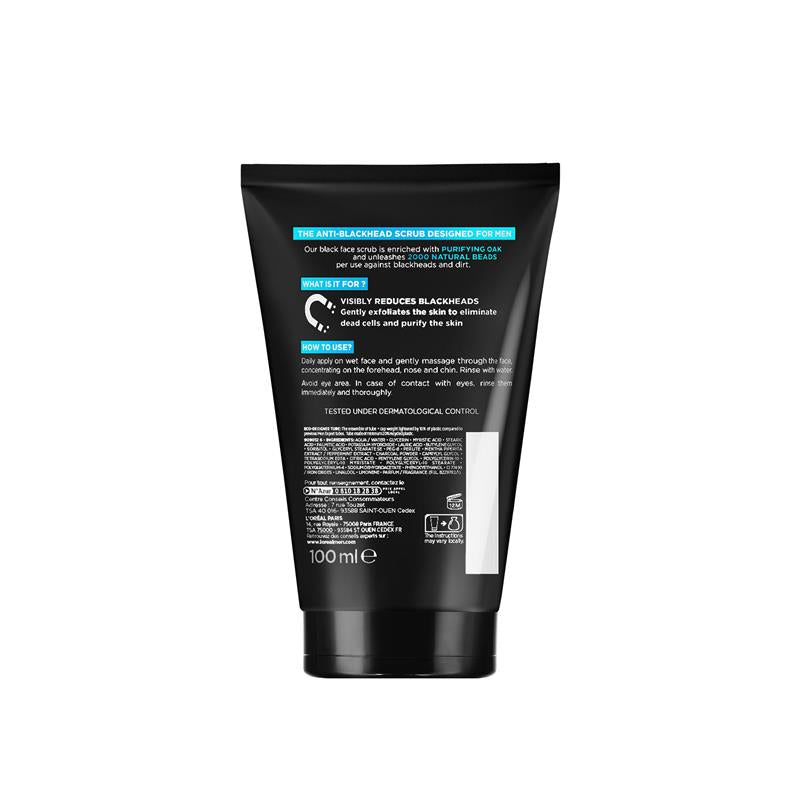 Load image into Gallery viewer, L'Oreal Men Expert Pure Charcoal Scrub 100ml
