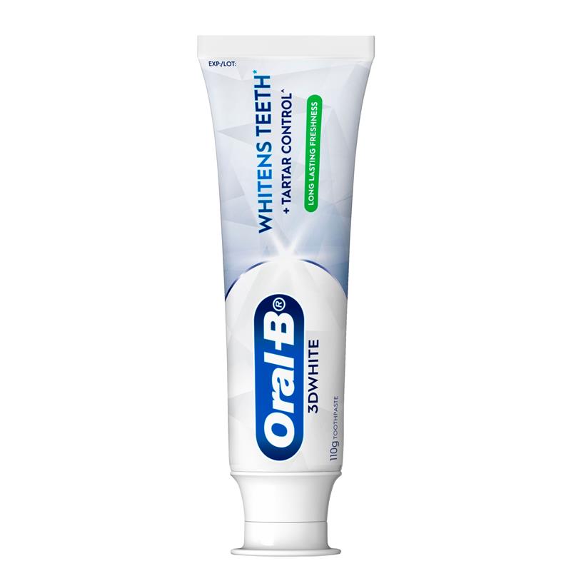 Load image into Gallery viewer, Oral B Toothpaste 3D White Long Lasting Freshness 110g
