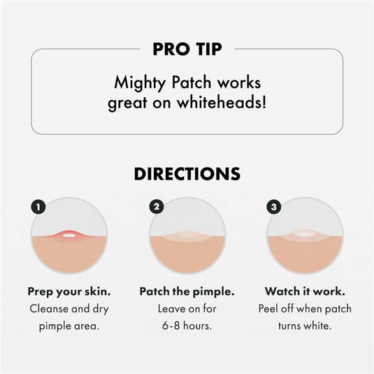 Hero Mighty Patch Duo Pimple Patches Travel Size 12 pack