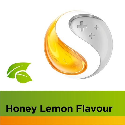 Strepsils Herbal Cough Lozenges Honey Lemon 16 Pack