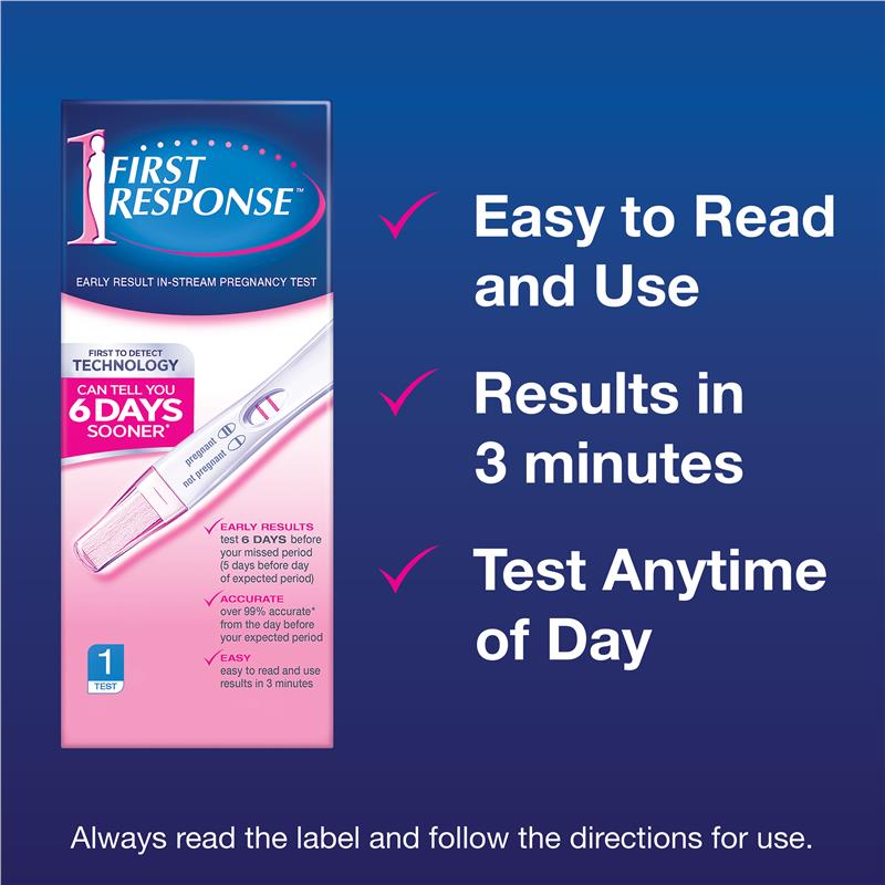 Load image into Gallery viewer, First Response Instream Pregnancy Test 1 Test
