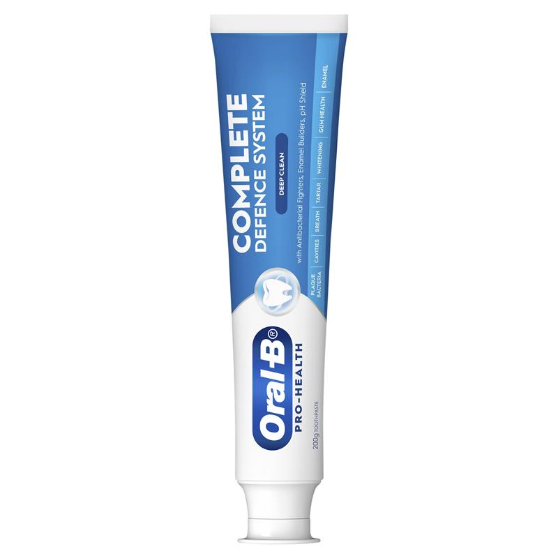 Load image into Gallery viewer, Oral B Toothpaste Pro Health Complete Defence System Deep Clean 200g
