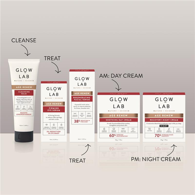 Load image into Gallery viewer, Glow Lab Age Renew Soothing Day Cream 50g
