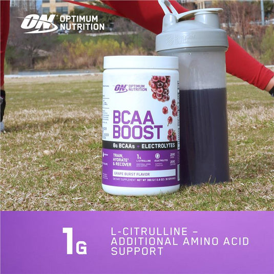 Optimum Nutrition BCAA Boost Grape 390g