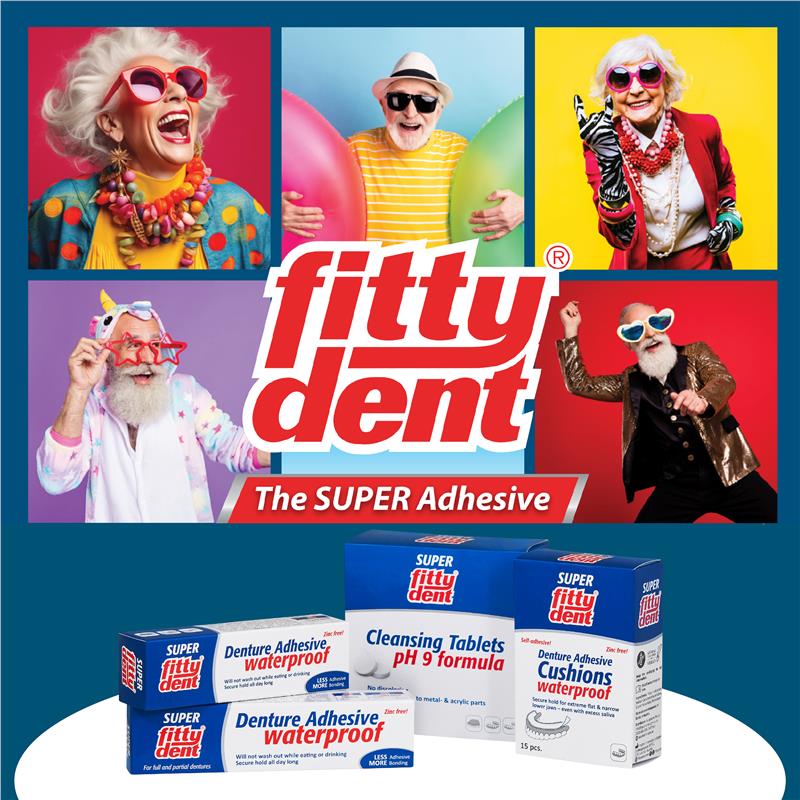 Load image into Gallery viewer, Fittydent Lower Denture Adhesive Cushions 15 Pack
