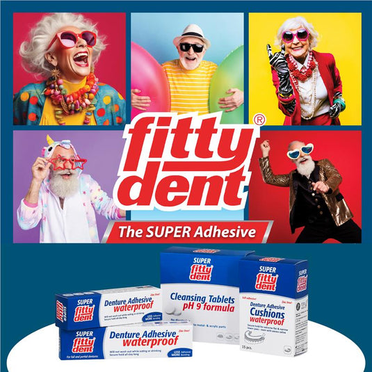 Fittydent Lower Denture Adhesive Cushions 15 Pack