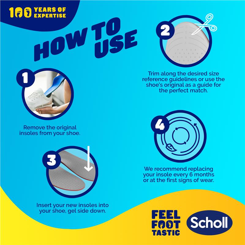 Load image into Gallery viewer, Scholl LiquiFlex Extra Support Insole Small
