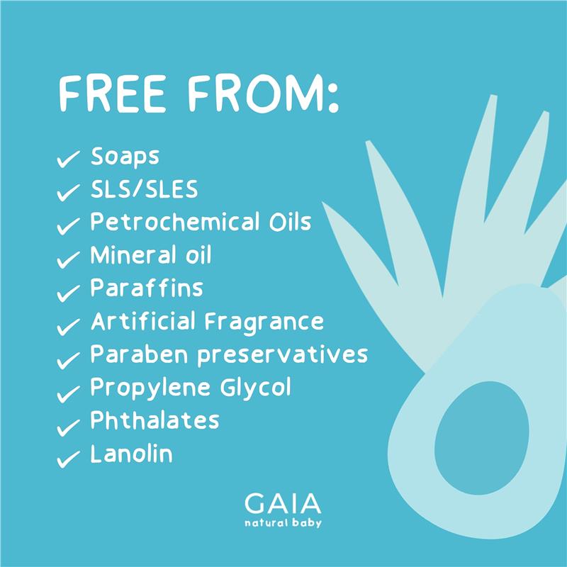 Load image into Gallery viewer, Gaia Natural Baby Hair &amp; Body Wash 500ml

