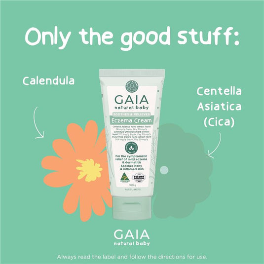 GAIA Natural Baby Eczema Cream 100g