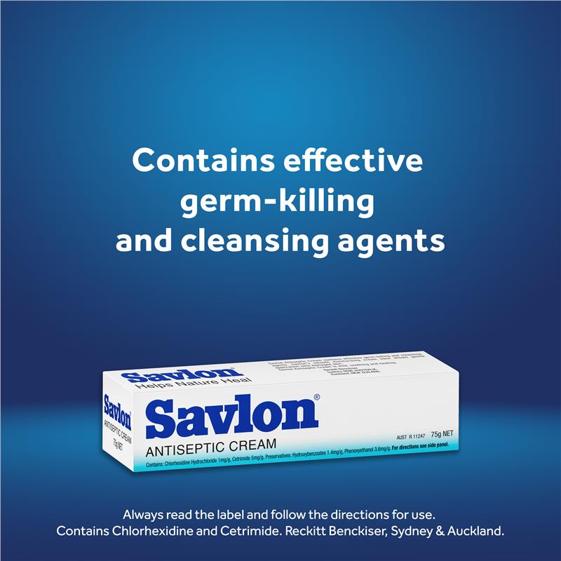 Load image into Gallery viewer, Savlon Antiseptic Cream for Cuts Grazes Bites 75g
