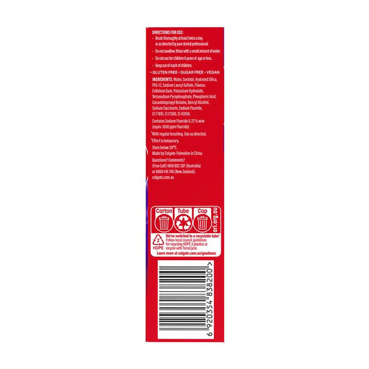 Colgate Toothpaste Optic White Purple 100g