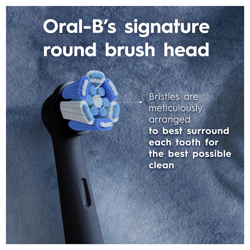 Load image into Gallery viewer, Oral B Power Toothbrush iO Advanced Clean Refills Black 2 Pack
