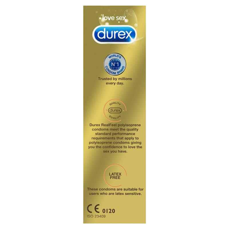 Load image into Gallery viewer, Durex Real Feel Condoms 6 Pack
