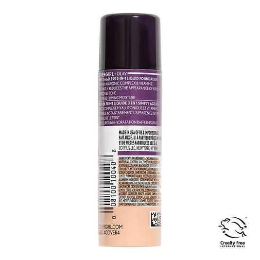Covergirl Olay Simply Ageless 3in1 Liquid Foundation Natural Beige