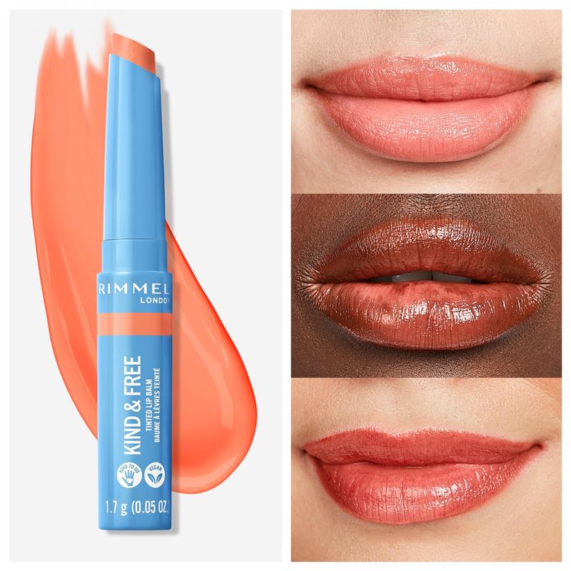 Load image into Gallery viewer, Rimmel Kind &amp; Free Lip Balm 003 Tropical Spark
