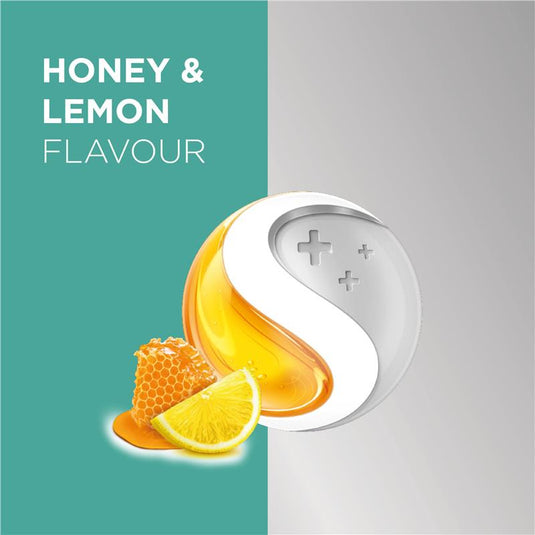 Strepsils Herbal Chesty Cough+ Lozenges Honey Lemon 16 Pack