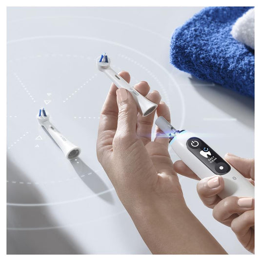 Oral B Power Toothbrush iO Specialised Clean Refills White 2 Pack