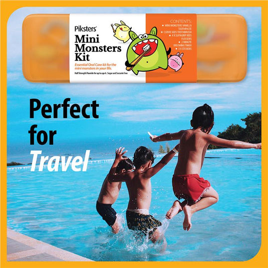 Piksters Mini Monsters Oral Care Kit