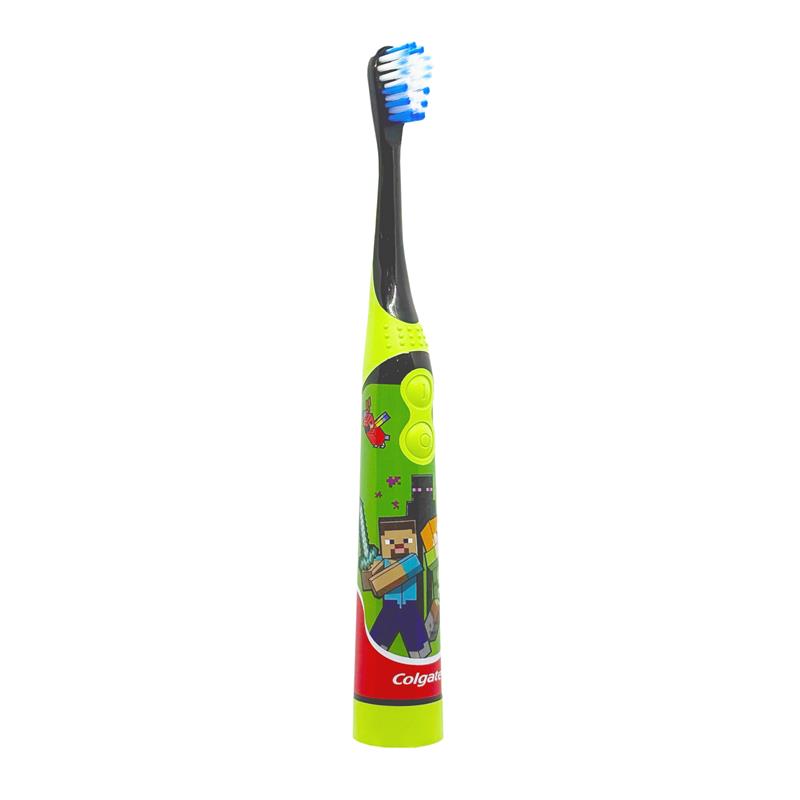 Load image into Gallery viewer, Colgate Toothbrush Kids Sonic Battery Toothbrush Minecraft
