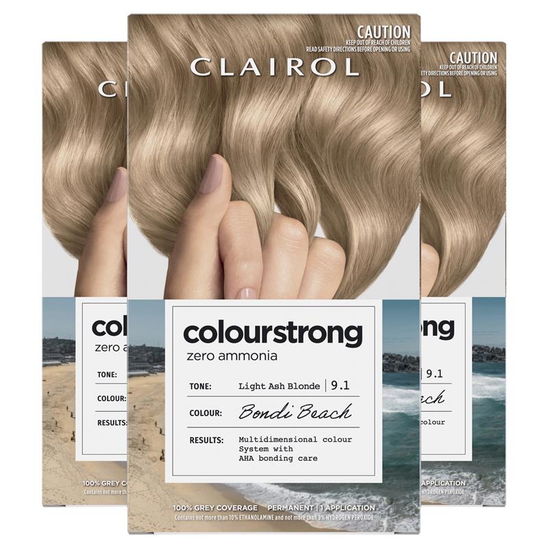 Load image into Gallery viewer, Clairol Colour Strong 9.1 Light Ash Blonde

