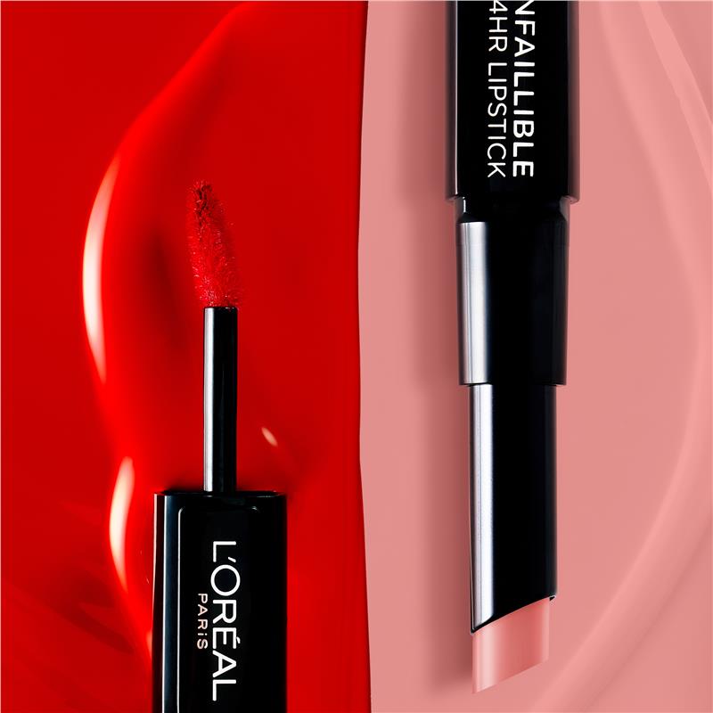 Load image into Gallery viewer, L'Oreal Paris Infallible 24H 2-Step Lipstick 803 Eternally Exposed
