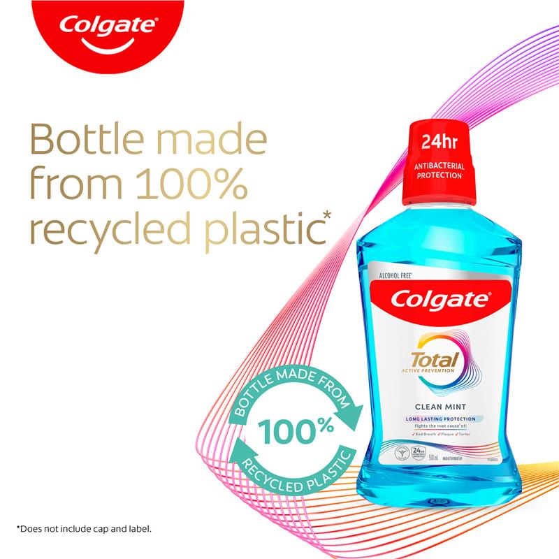 Load image into Gallery viewer, Colgate Mouthwash Total Clean Mint 500ml
