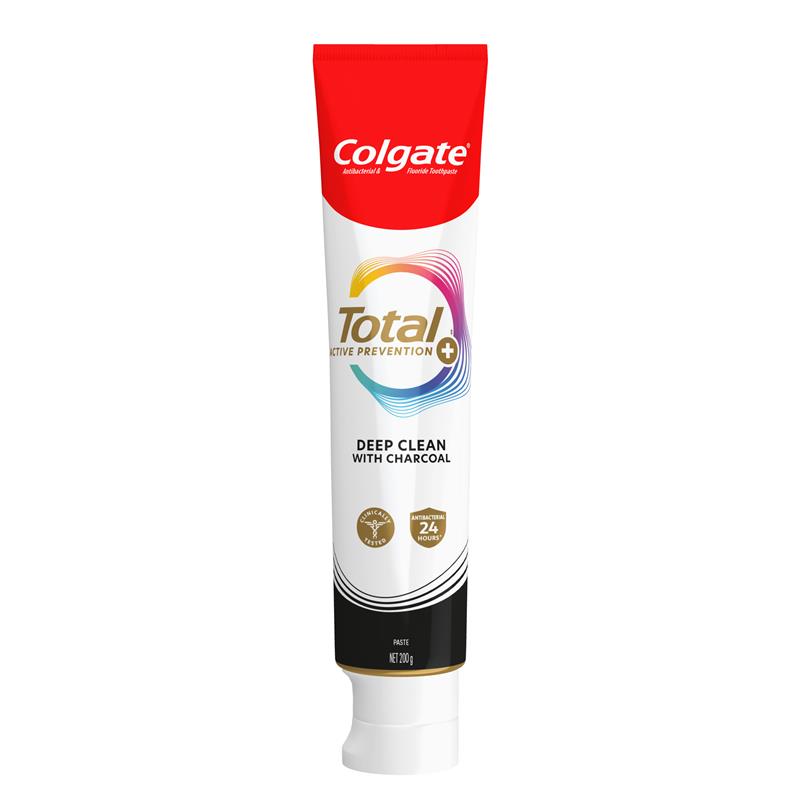 Load image into Gallery viewer, Colgate Toothpaste Total Active Prevention Deep Clean with Charcoal 200g
