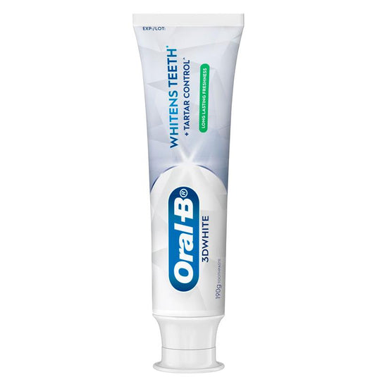 Oral B Toothpaste 3D White Long Lasting Freshness 190g